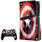 Marvel Captain America Star Shield PS5 Pro Disk Bundle  Skin